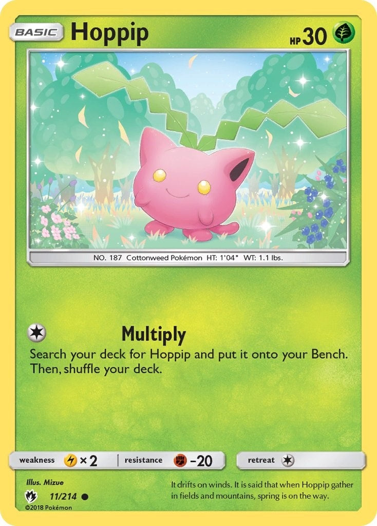 Image for Hoppip (11) (11/214) (SM8) - Pokemon