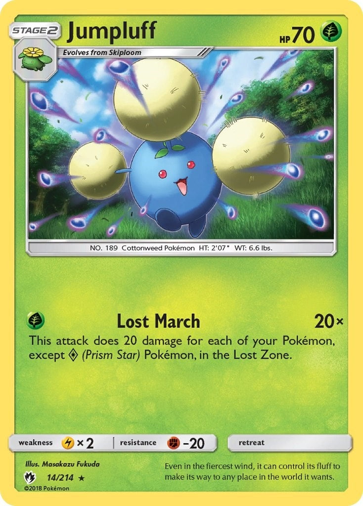 Image for Jumpluff (14/214) (SM8) - Pokemon