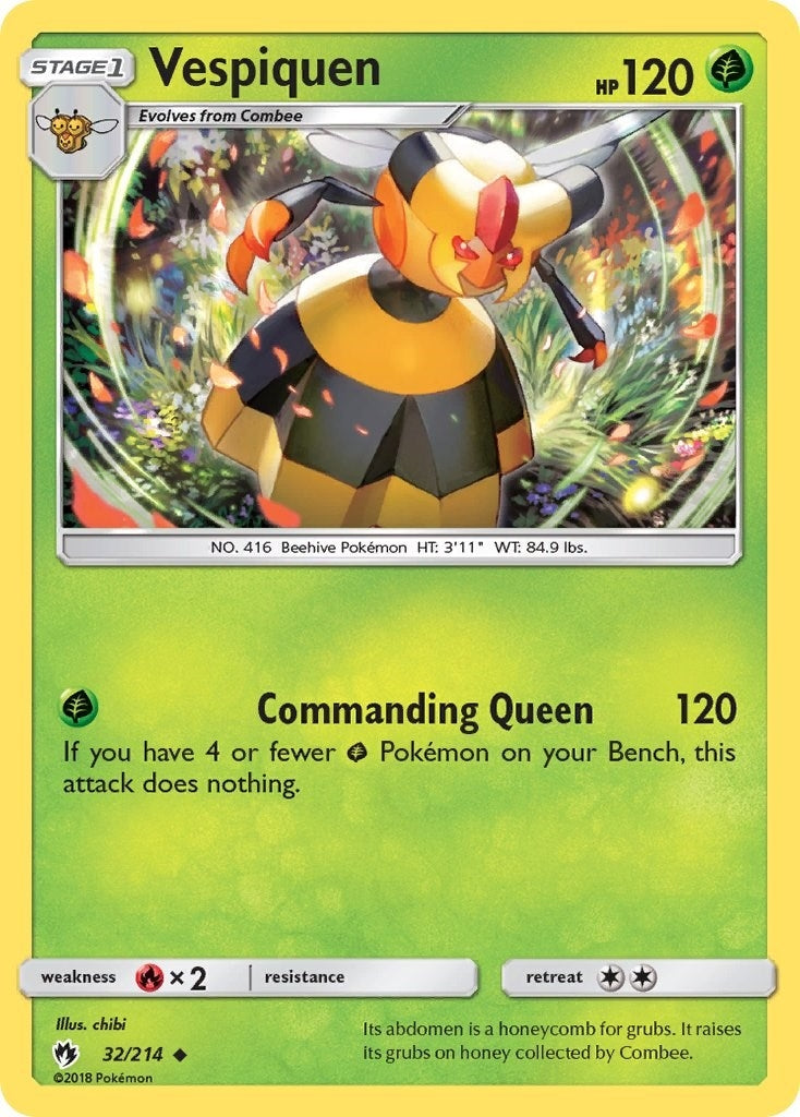 Image for Vespiquen (32/214) (SM8) - Pokemon