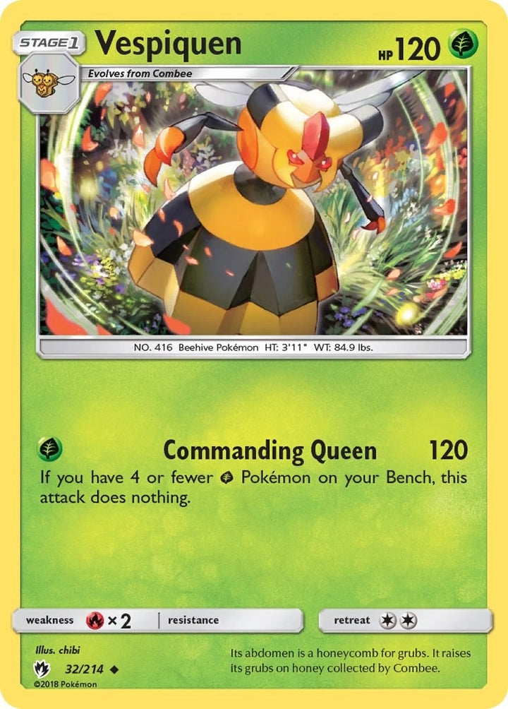 Image for Vespiquen (32/214) (SM8) - Pokemon