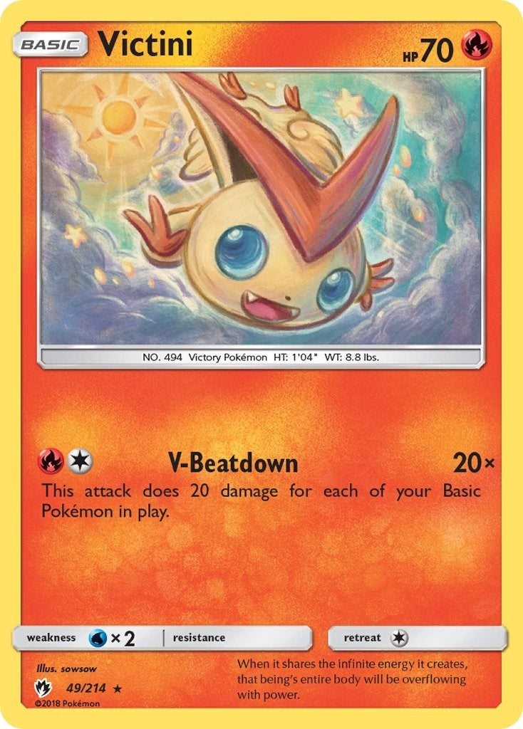 Image for Victini (49/214) (SM8) - Pokemon