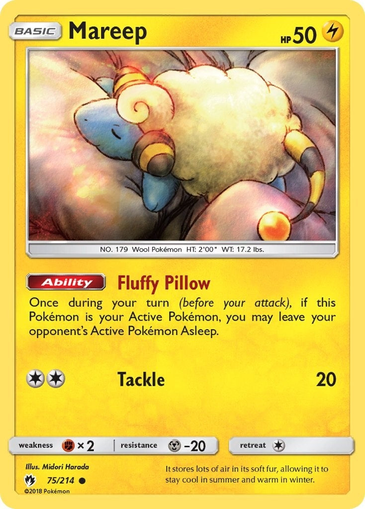 Image for Mareep (75) (75/214) (SM8) - Pokemon