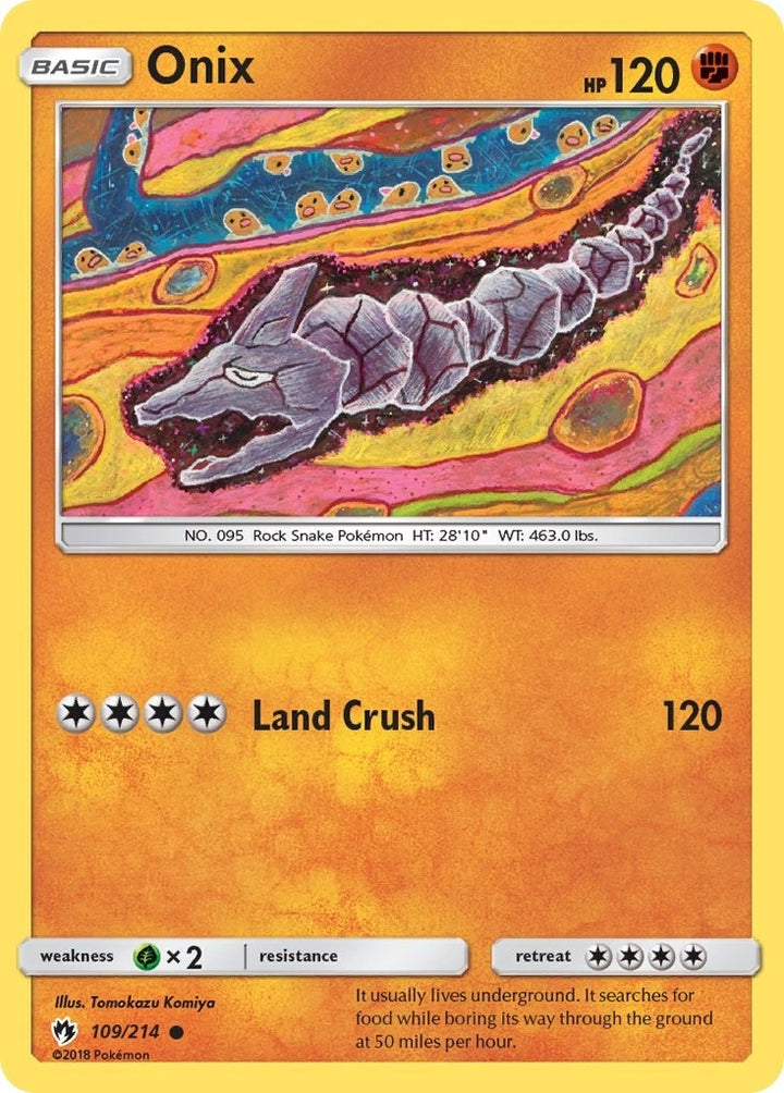 Image for Onix (109/214) (SM8) - Pokemon
