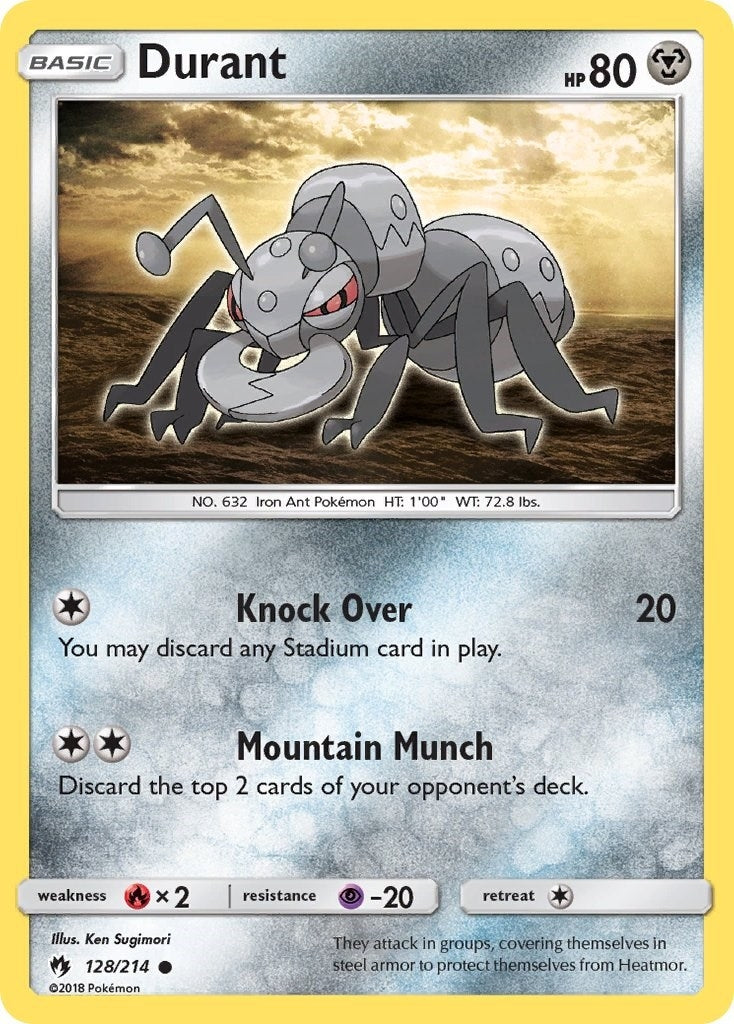 Image for Durant (128/214) (SM8) - Pokemon