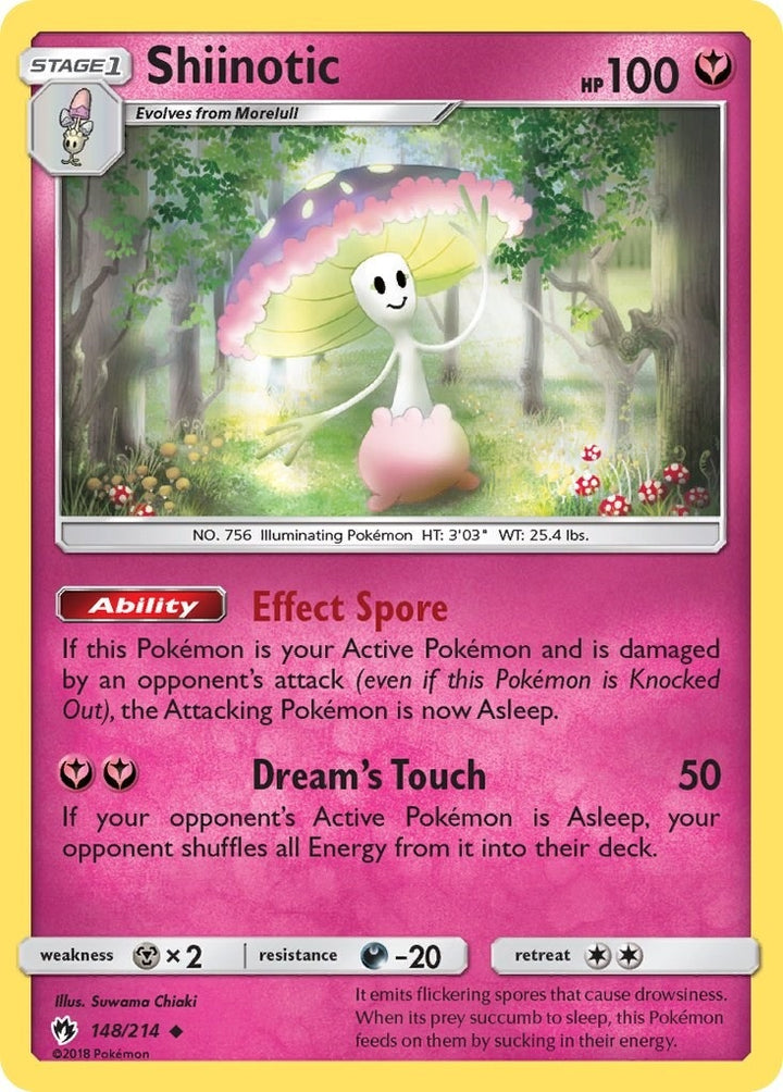 Image for Shiinotic (148/214) (SM8) - Pokemon