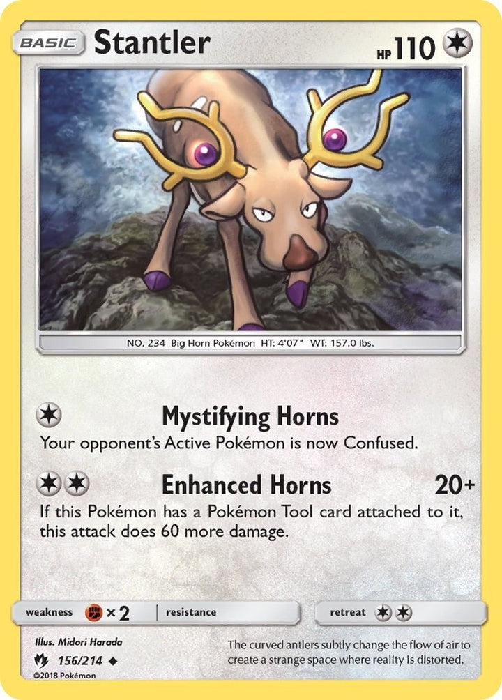 Image for Stantler (156/214) (SM8) - Pokemon