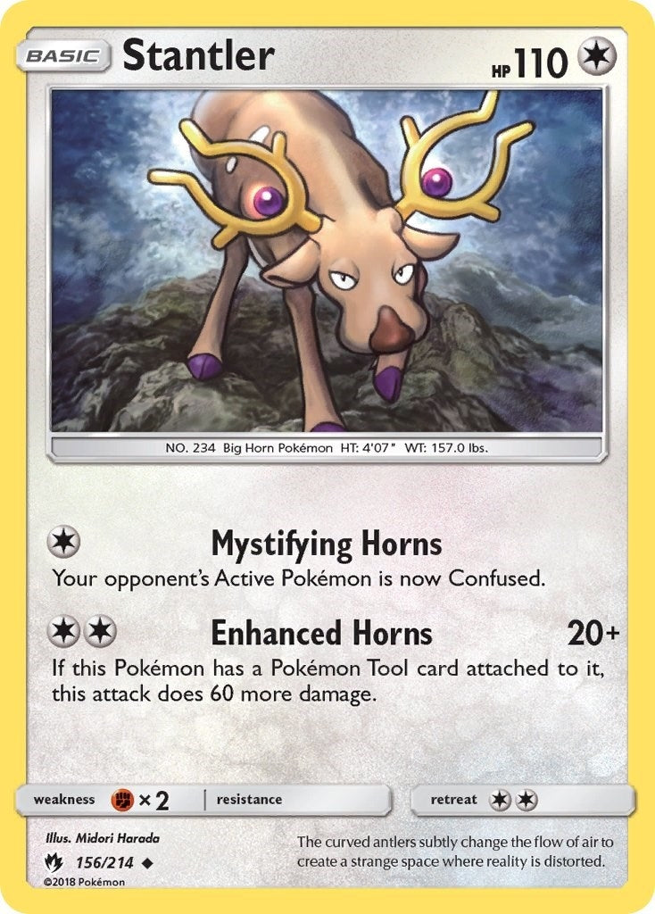 Image for Stantler (156/214) (SM8) - Pokemon