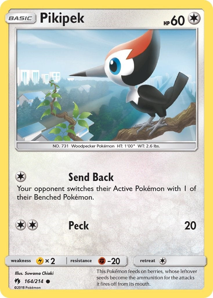 Image for Pikipek (164) (164/214) (SM8) - Pokemon