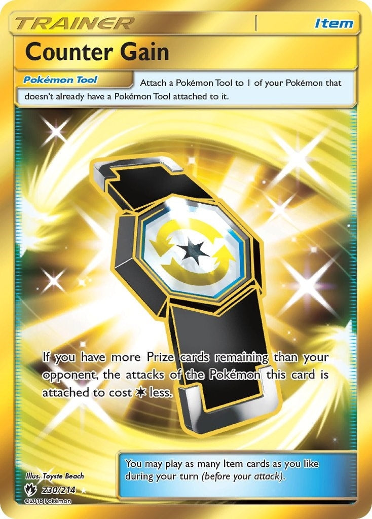 Image for Counter Gain (Secret) (230/214) (SM8) - Pokemon