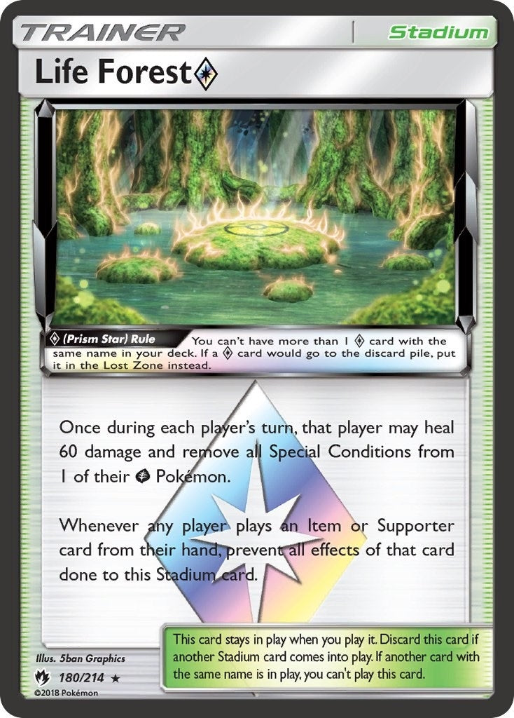 Image for Life Forest Prism Star (180/214) (SM8) - Pokemon