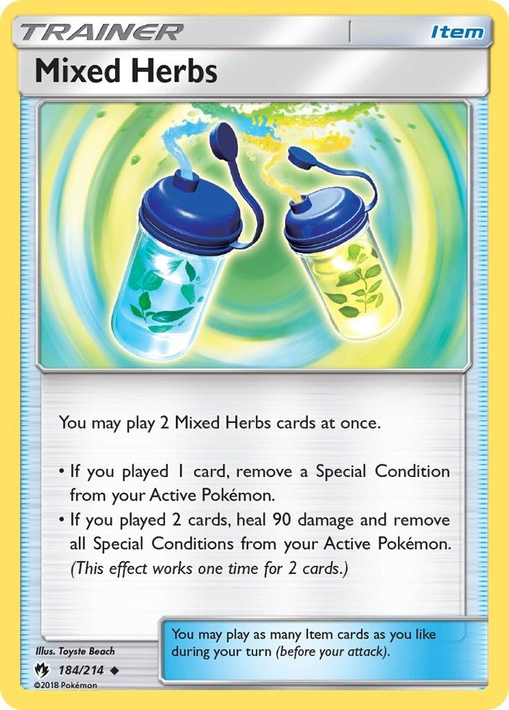 Image for Mixed Herbs (184/214) (SM8) - Pokemon