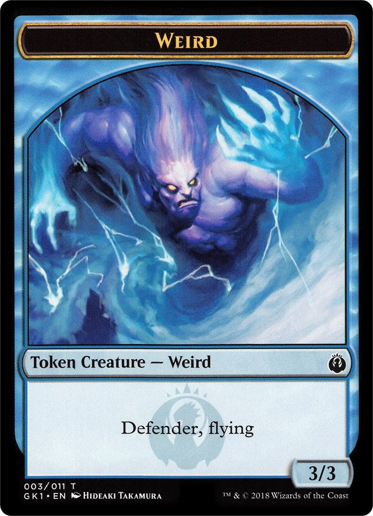 Image for Weird // Goblin Double-Sided Token (3 // 4) - Magic: The Gathering