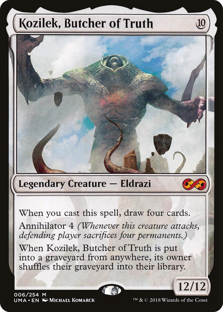 Image for Kozilek, Butcher of Truth (6) - Magic: The Gathering