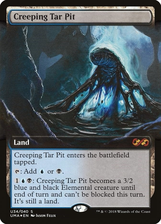Image for Creeping Tar Pit (U34) - Magic: The Gathering