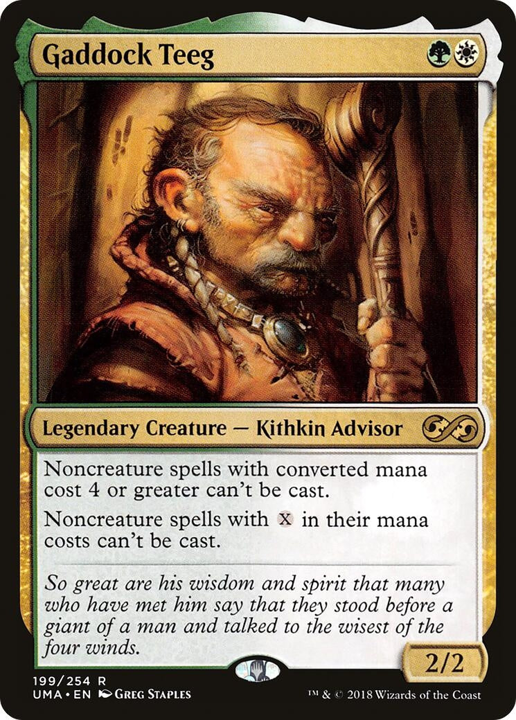 Image for Gaddock Teeg (199) - Magic: The Gathering