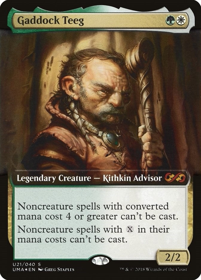 Image for Gaddock Teeg (U21) - Magic: The Gathering