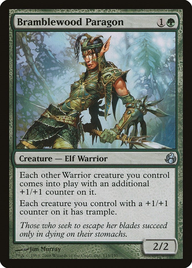 Image for Bramblewood Paragon (115) - Magic: The Gathering