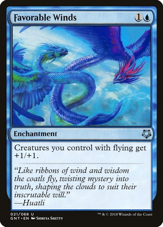 Image for Favorable Winds (21) - Magic: The Gathering