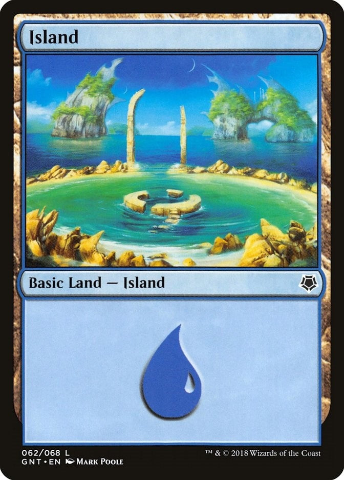 Image for Island (062) (62) - Magic: The Gathering