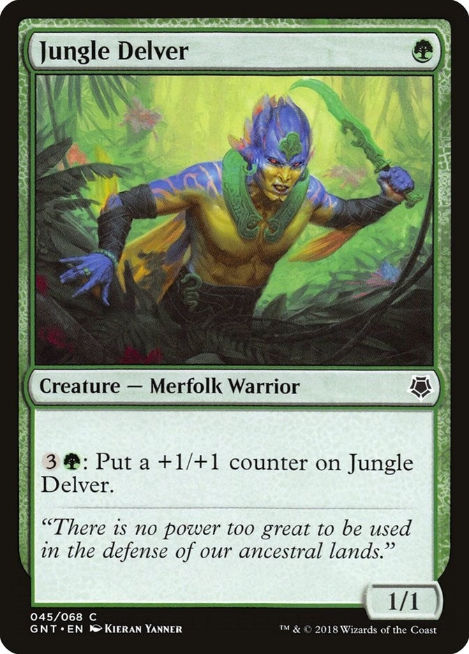 Image for Jungle Delver (45) (GNT) - Magic: The Gathering