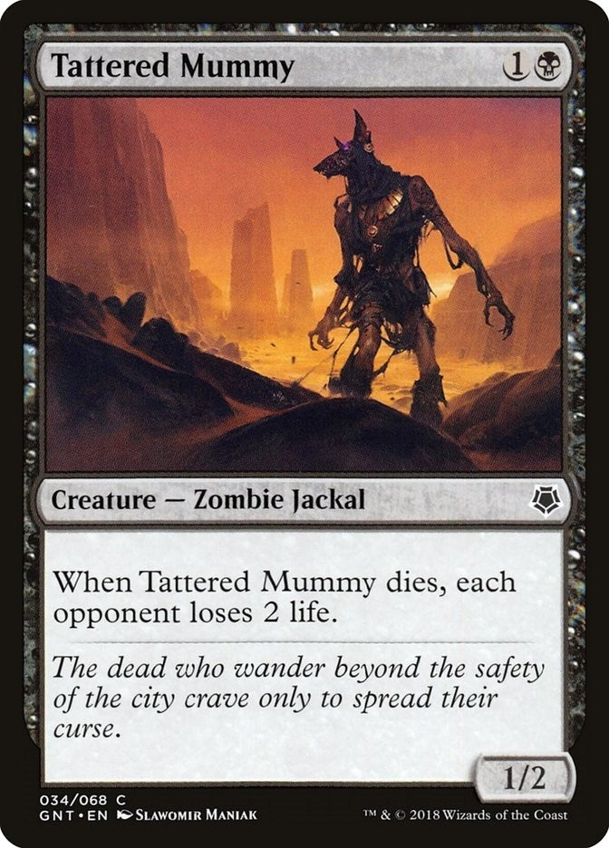 Image for Tattered Mummy (34) - Magic: The Gathering