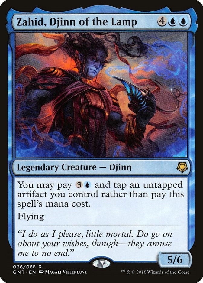 Image for Zahid, Djinn of the Lamp (26) - Magic: The Gathering