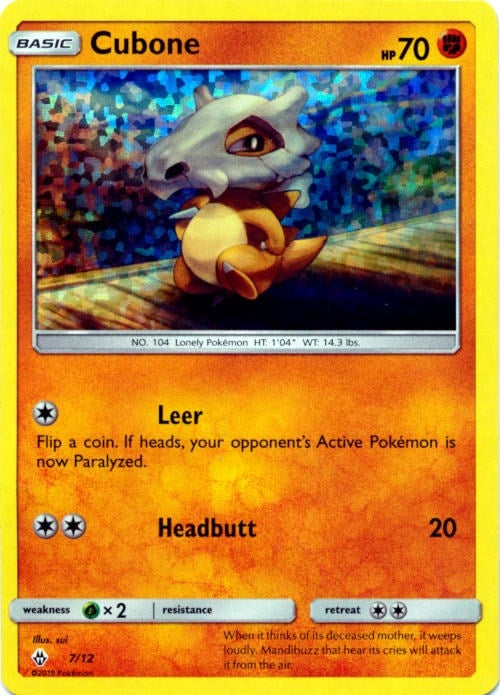 Image for Cubone (007/012) (M18) - Pokemon