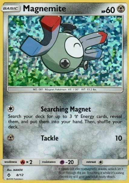 Image for Magnemite (008/012) (MCD18) - Pokemon