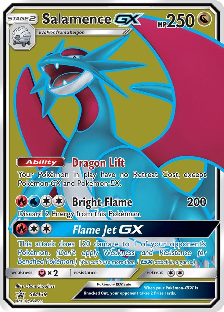 Image for Salamence GX - SM139 (SM139) (SMP) - Pokemon