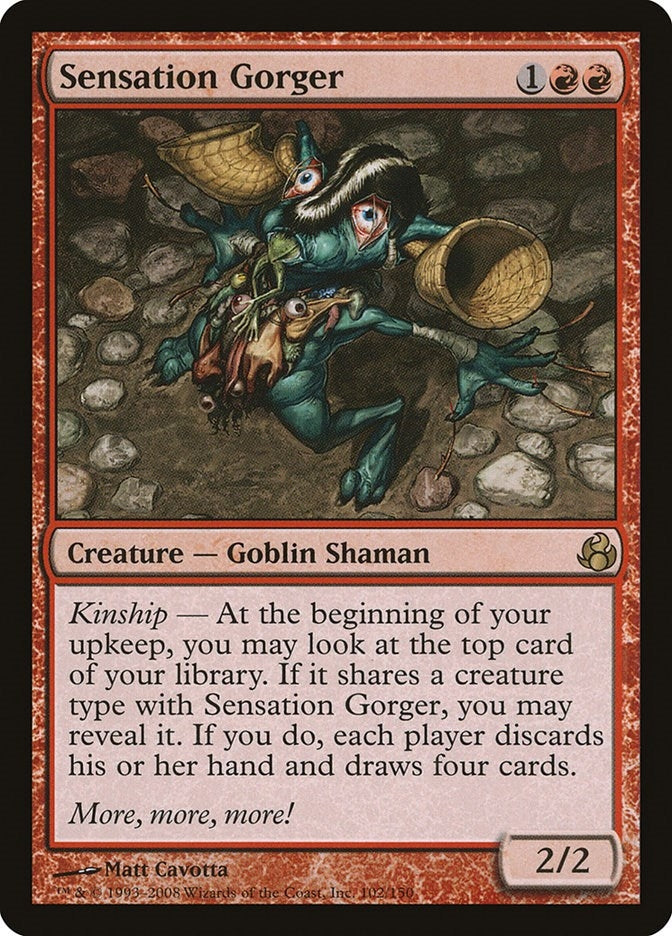Image for Sensation Gorger (102) - Magic: The Gathering
