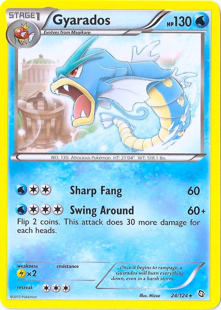 Image for Gyarados - 24/124 (Cosmos Holo) (024/124) (BLE) - Pokemon