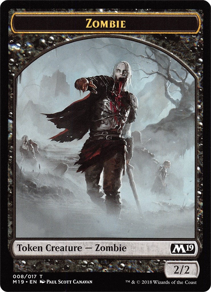 Image for Zombie // Thopter Double-Sided Token (Game Night) (8 // 14) - Magic: The Gathering
