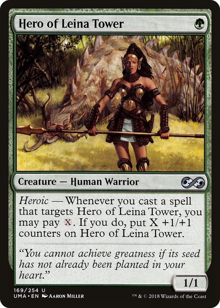Image for Hero of Leina Tower (169) (UMA) - Magic: The Gathering