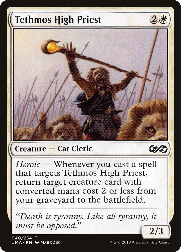 Image for Tethmos High Priest (40) (UMA) - Magic: The Gathering