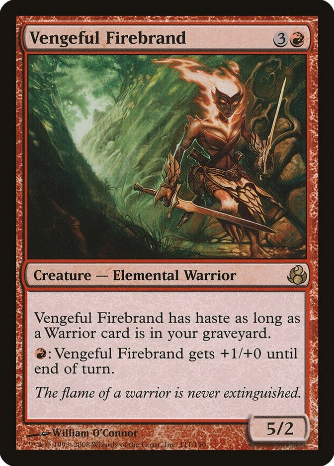Image for Vengeful Firebrand (111) - Magic: The Gathering