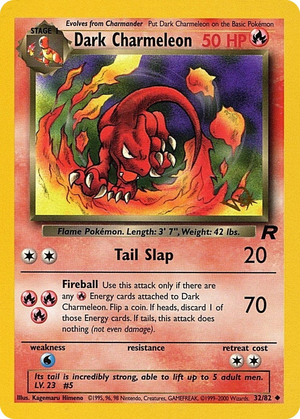 Image for Dark Charmeleon [W Stamped] (32/82) (PR) - Pokemon