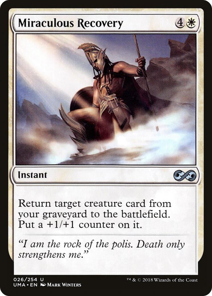 Image for Miraculous Recovery (26) - Magic: The Gathering