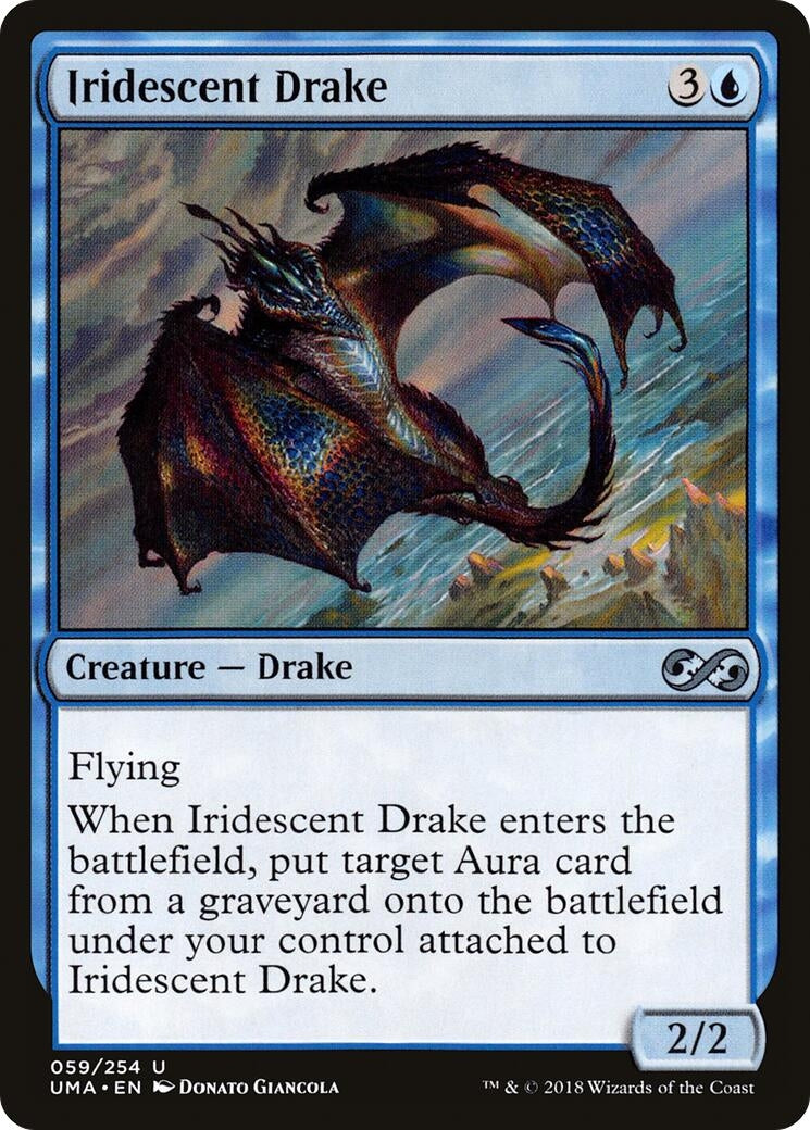 Image for Iridescent Drake (59) (UMA) - Magic: The Gathering