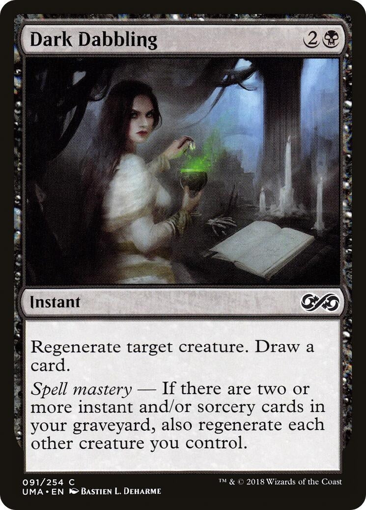 Image for Dark Dabbling (91) - Magic: The Gathering