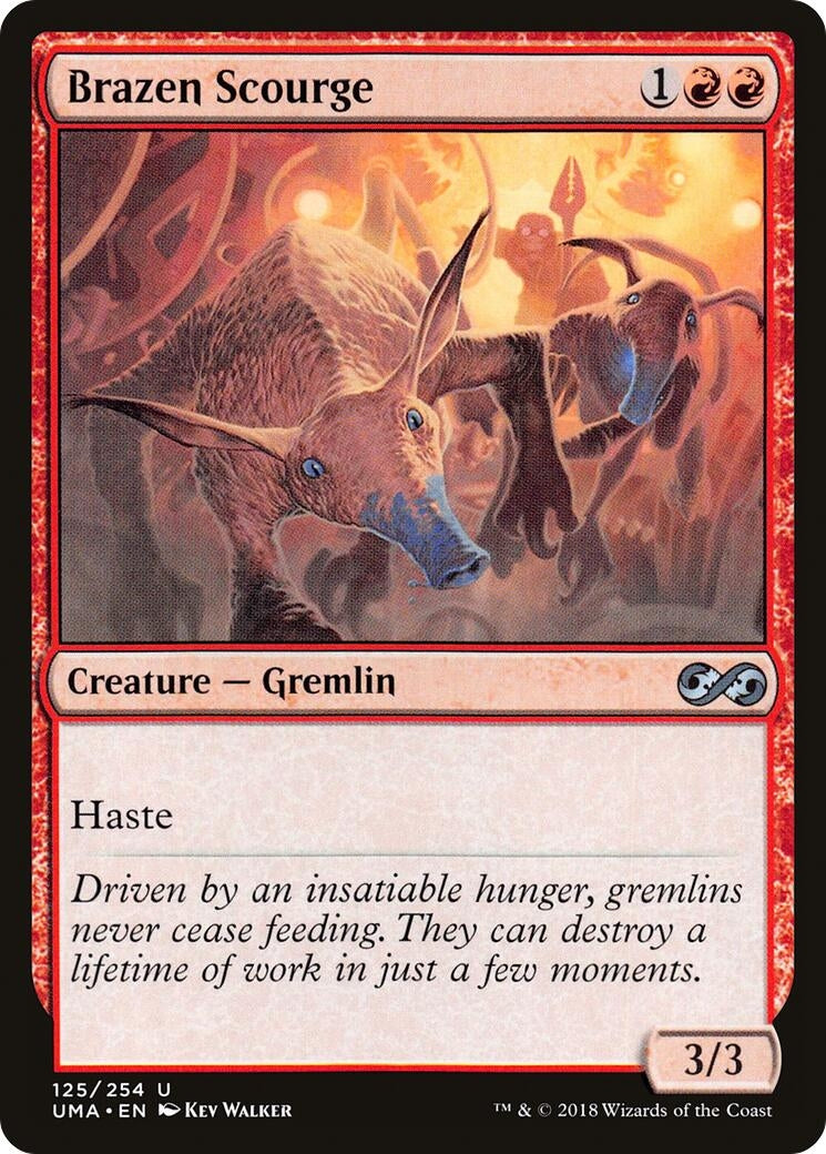 Image for Brazen Scourge (125) (UMA) - Magic: The Gathering