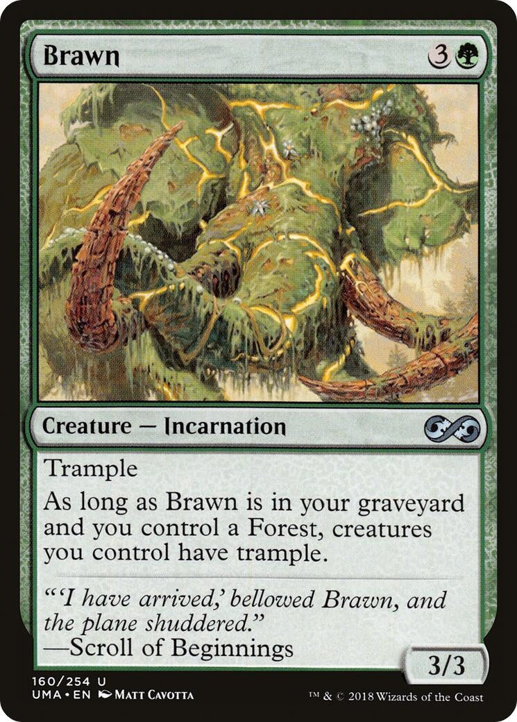 Image for Brawn (160) - Magic: The Gathering
