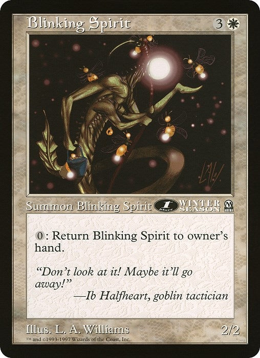 Image for Blinking Spirit (1st Place) (Arena League) (OVER) - Magic: The Gathering