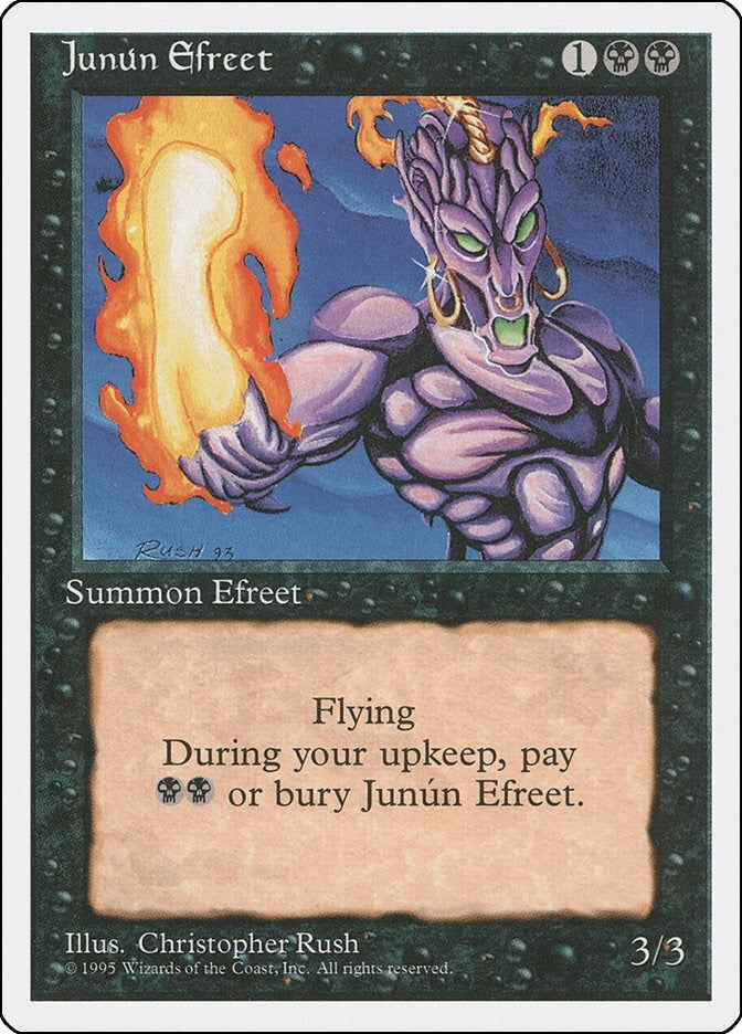 Image for Junun Efreet (27) - Magic: The Gathering