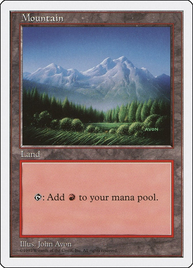 Image for Mountain (443) (443) - Magic: The Gathering