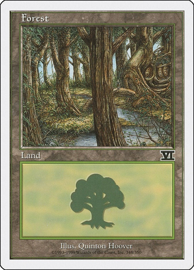 Image for Forest (348) (348) - Magic: The Gathering