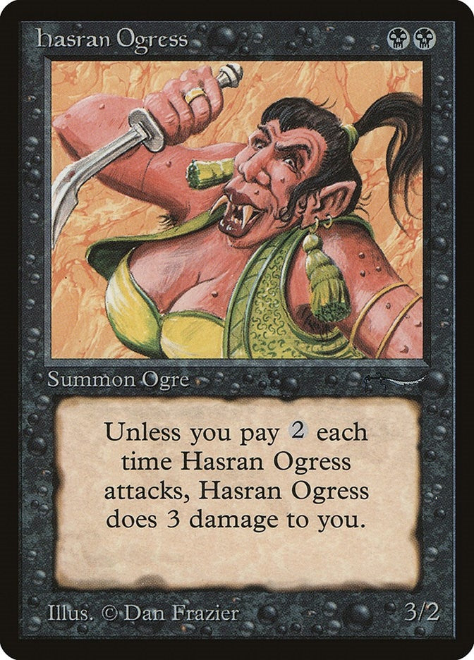 Image for Hasran Ogress (Light) - Magic: The Gathering