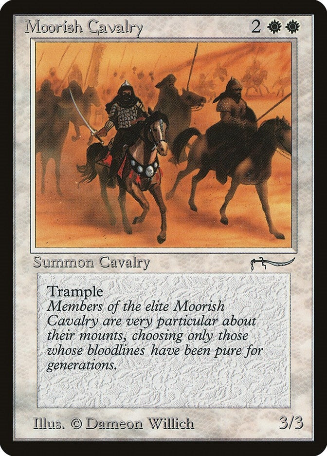 Image for Moorish Cavalry (Light) - Magic: The Gathering