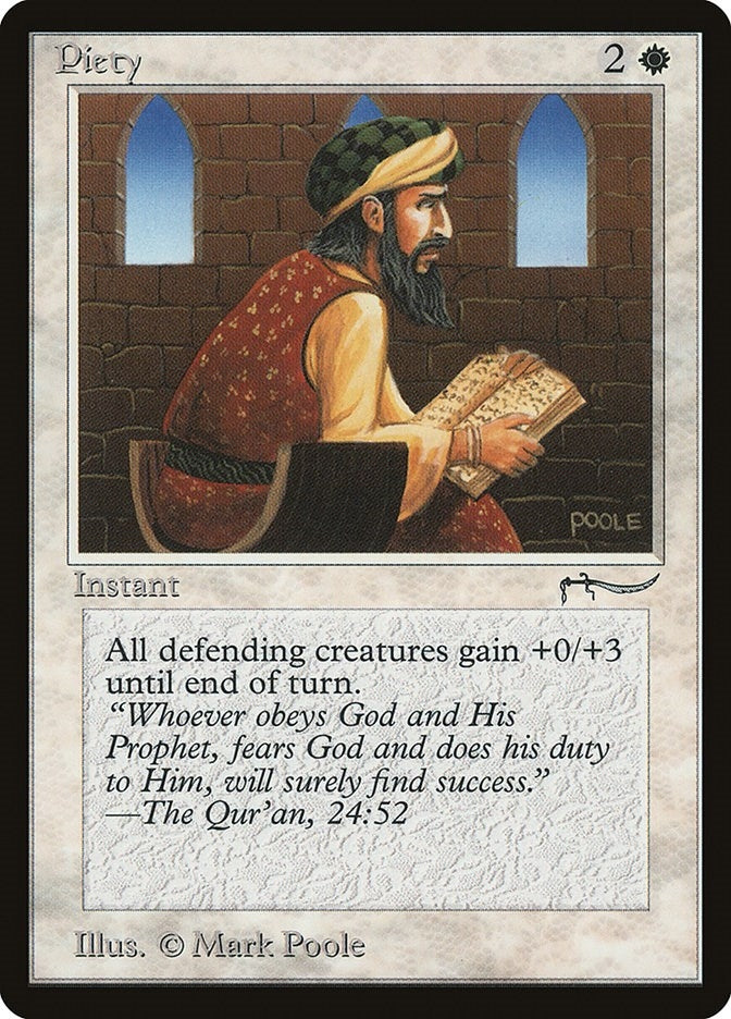 Image for Piety (Light) - Magic: The Gathering