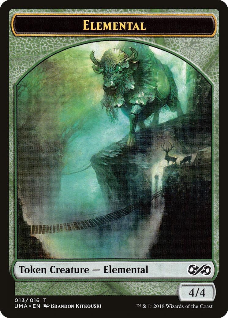 Image for Elemental Token (013) (13) (UMA) - Magic: The Gathering