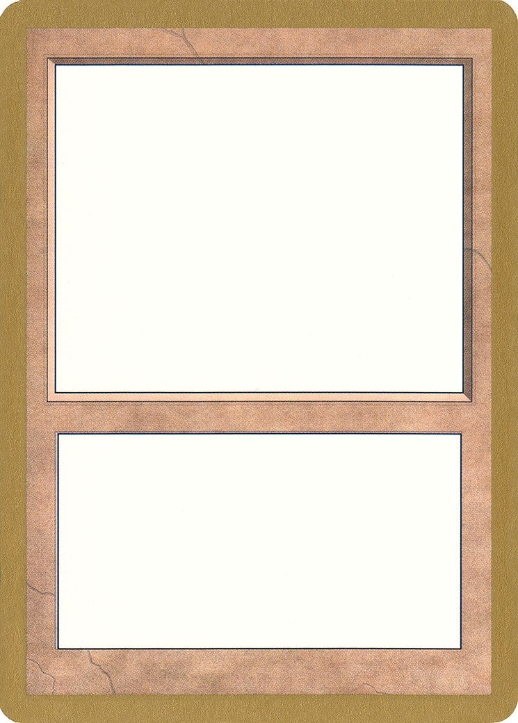 Image for 1998 World Championship Blank Card (WCD) - Magic: The Gathering